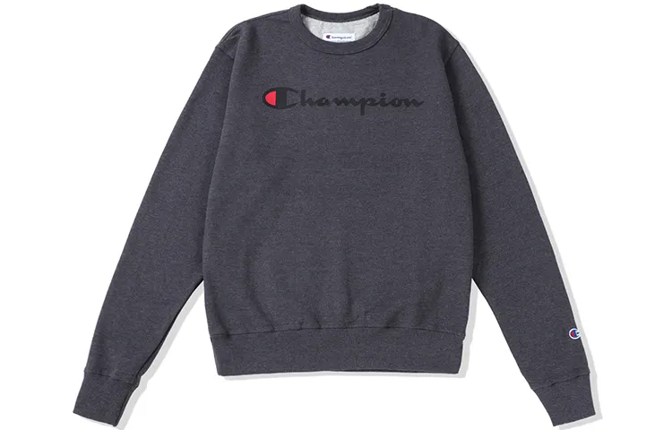 Champion Sweatshirt US Version Unisex Dark Gray