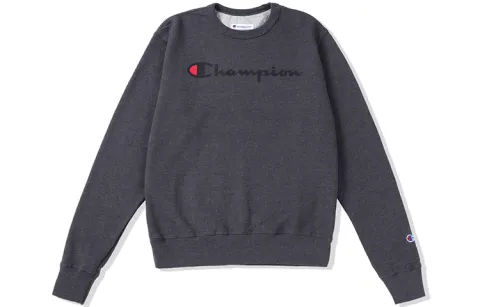 Champion Sweatshirt US Version Unisex Dark Gray