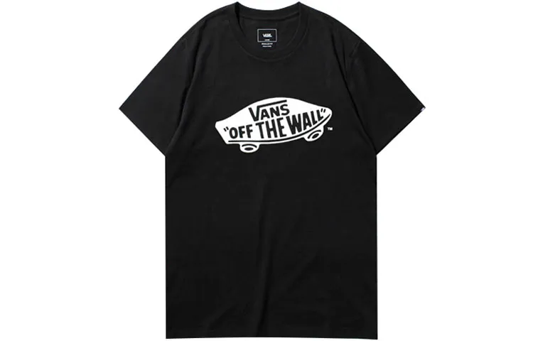 Vans TEE SS T Shirts Unisex Crew Neck Moderate Straight Fit