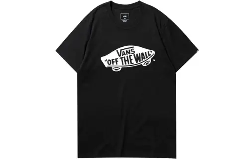 Vans TEE SS T Shirts Unisex Crew Neck Moderate Straight Fit