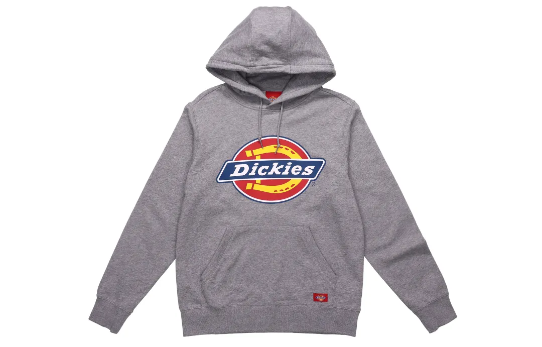 Dickies Logo-Embroidered Long Sleeved Hoodie