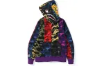 Bape Mix Camo Crazy Shark Full Zip Hoodie