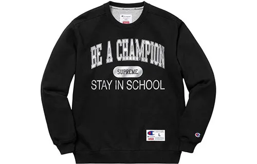 Supreme Champion Stay In School Crewneck