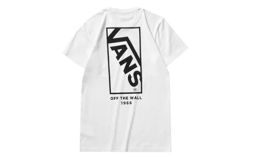 Vans T Shirts Unisex Crew Neck Moderate Straight Fit