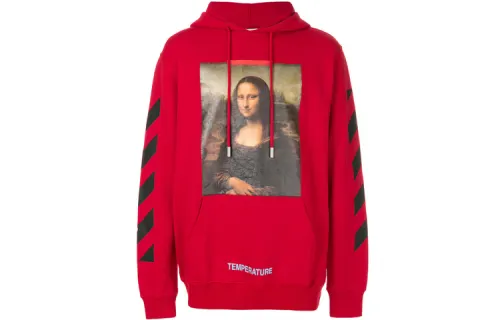 OFF WHITE Mona Lisa Temperature Hoodie