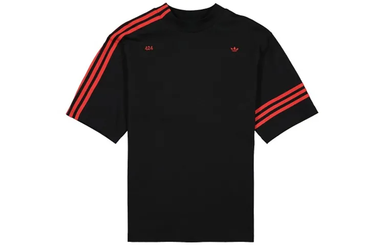 Adidas Originals Set in Sleeve T Shirt Men's Black