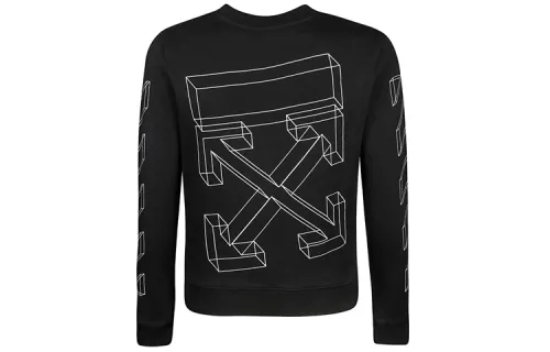 OFF WHITE Sweatshirt Men's Black