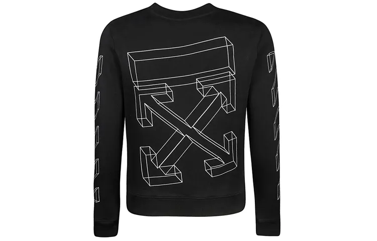 OFF WHITE Sweatshirt Men's Black