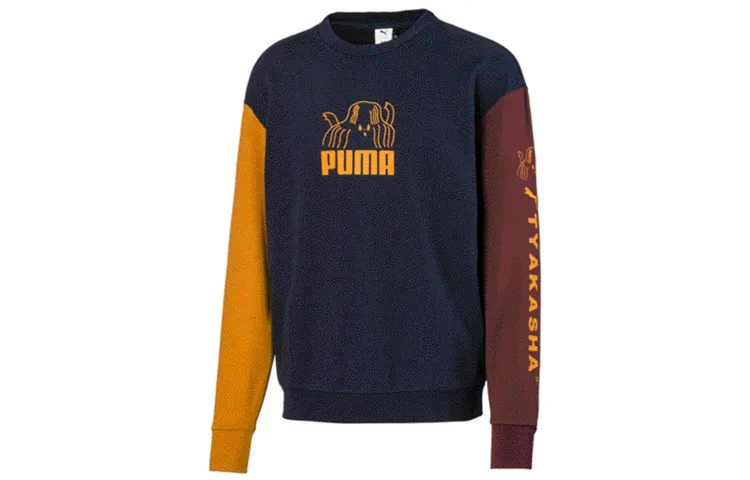 PUMA X TYAKASHA Powe Sweatshirts Men's Crew Neck Moderate Regular