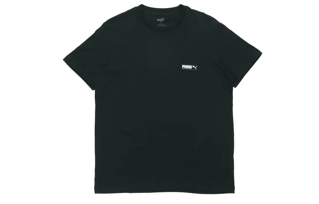PUMA PILE OPEN T Shirts Men's Crew Neck Moderate Straight Fit