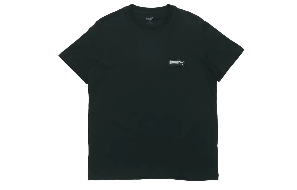 PUMA PILE OPEN T-Shirts Men's Crew Neck Moderate Straight Fit
