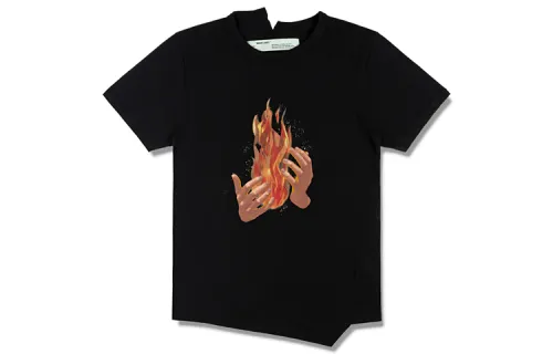 OFF WHITE SS19 T Shirt Men's Black