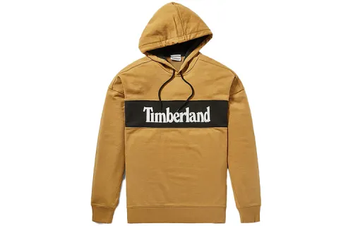 Timberland Sweatshirts Men's Wheat Hooded Moderate Regular