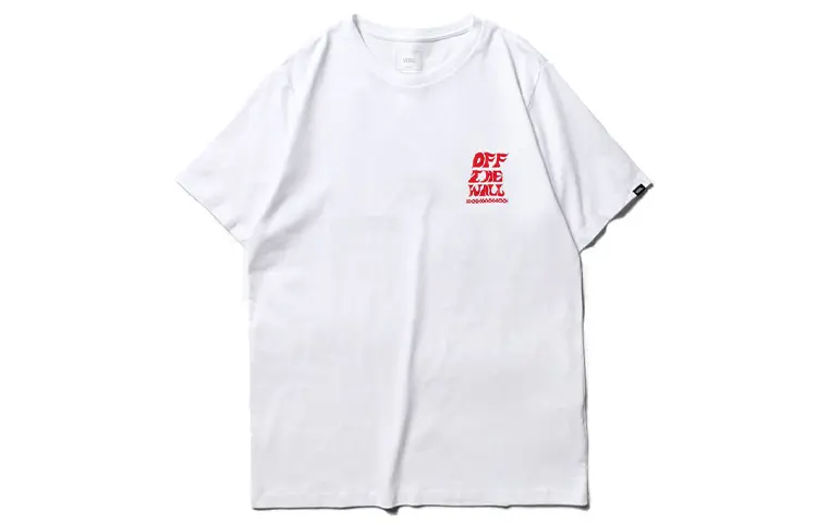 Vans T Shirts Men's Crew Neck Moderate Straight Fit