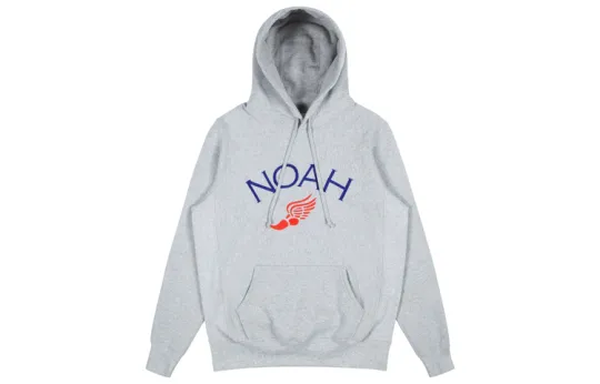NOAH Winged Foot Embroidered Hoodie