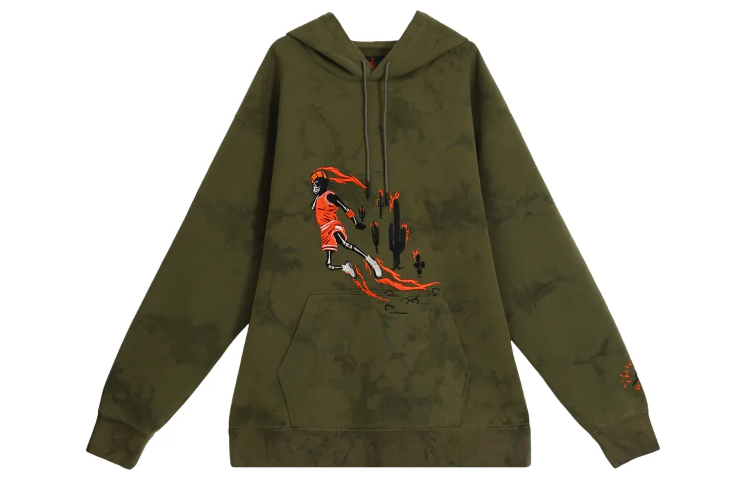 Cactus Jack By Travis Scott X Air Jordan Washed Suede Hoodie