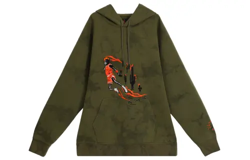 Cactus Jack By Travis Scott X Air Jordan Washed Suede Hoodie