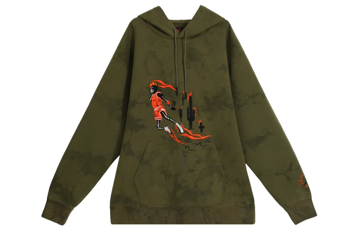 Cactus Jack By Travis Scott X Air Jordan Washed Suede Hoodie