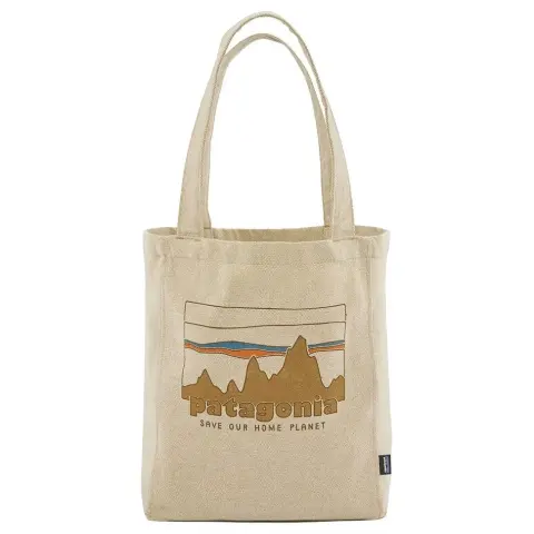 Patagonia Recycled Polyester Shoulder Bags Women's Classic Tan