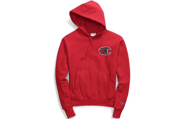 Champion Sweatshirt US Version Unisex Red