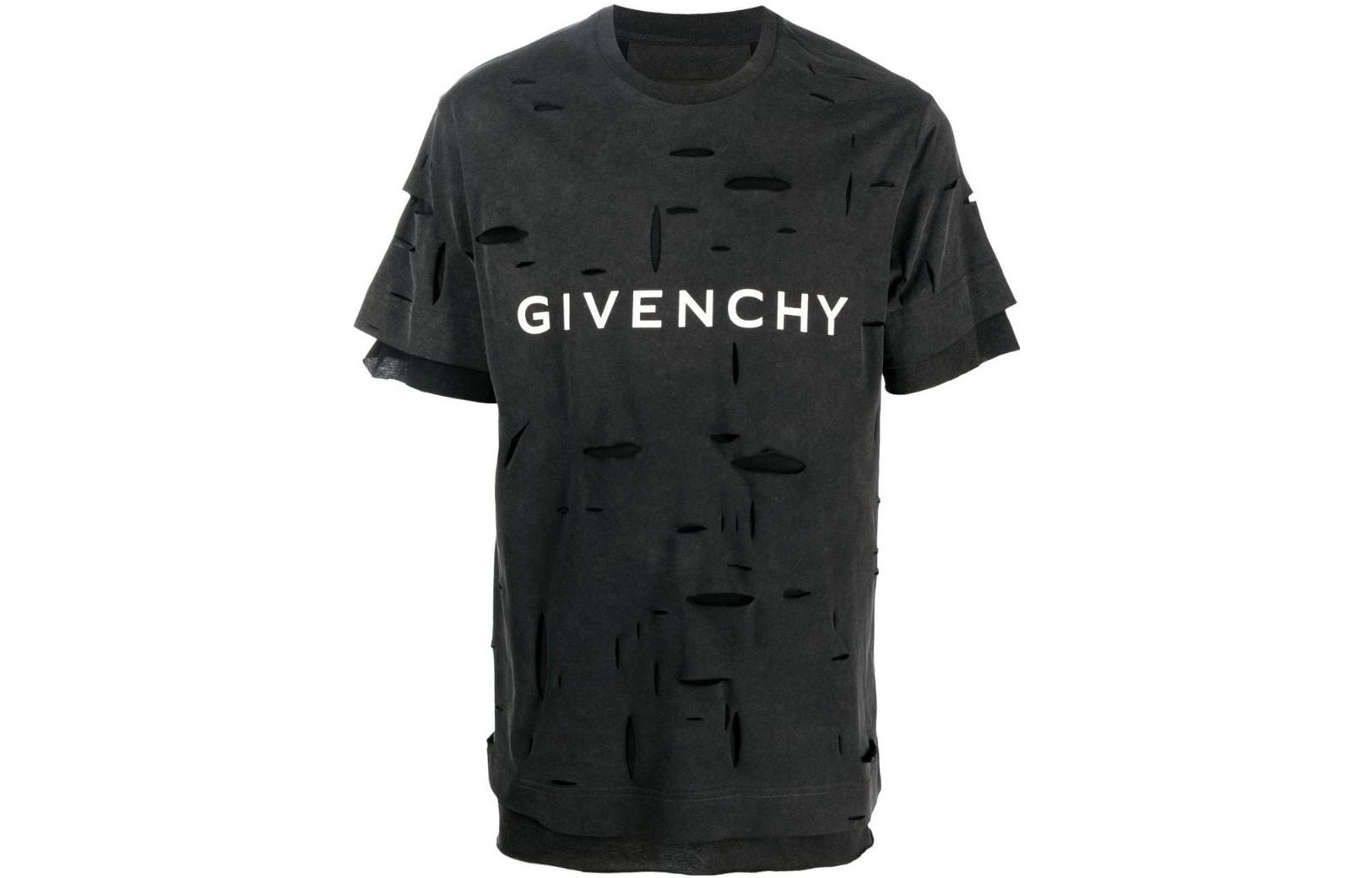 Мужская футболка Givenchy SS23 (черная)