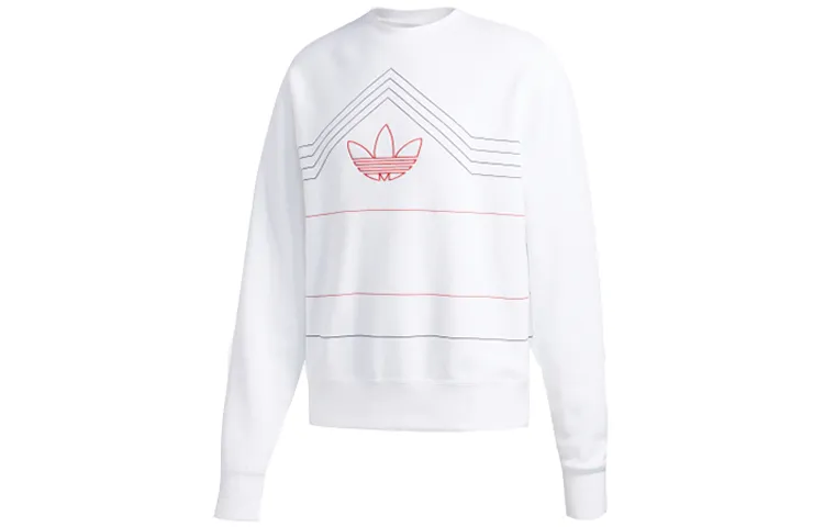 Adidas Originals Sweatshirts Men's Crew Neck Moderate Regular