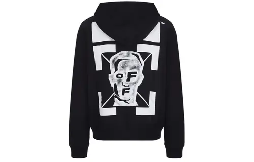 OFF WHITE Slim Fit Pivot Fish Hoodie