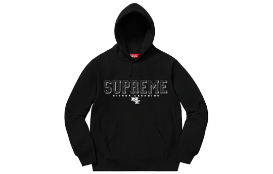 Supreme Gems logo-embellished hoodie