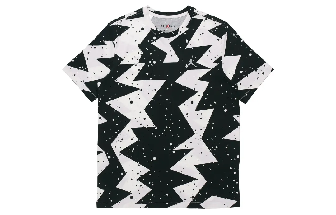 Jordan T Shirt Men's Black White