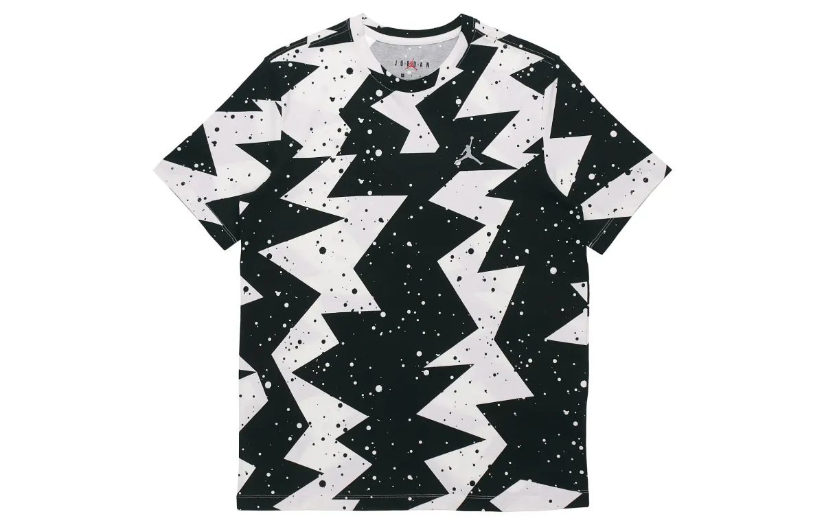 Jordan T Shirt Men's Black White