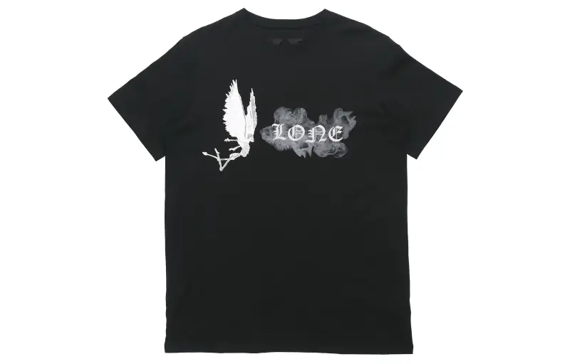 VLONE Smoke Demon Series T Shirt Unisex Black