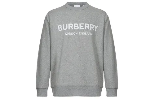 Burberry Sweatshirt Unisex Gray