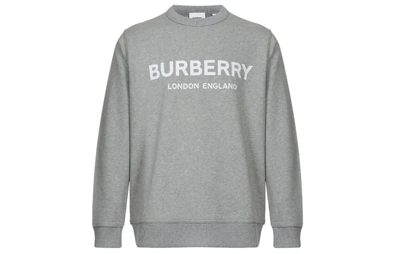 Burberry Sweatshirt Unisex Gray