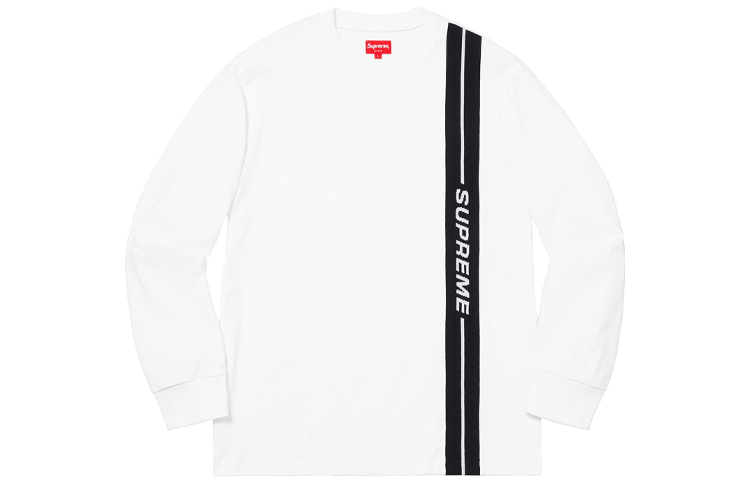 Supreme Vertical Logo Stripe L/S Top