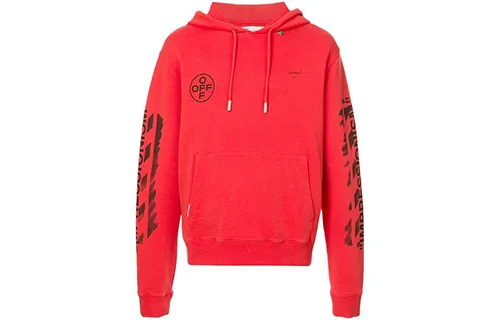 OFF WHITE Diag Stencil Hoodie