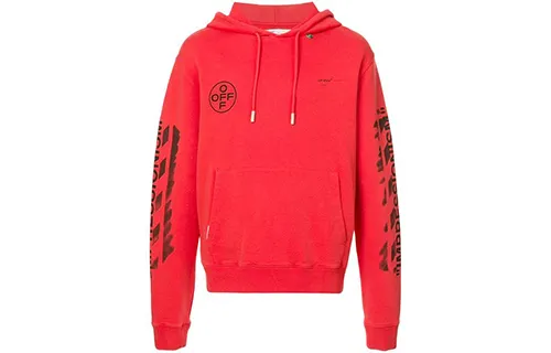 OFF WHITE Diag Stencil Hoodie