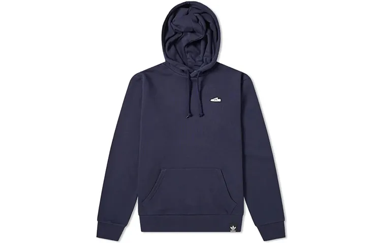 Adidas Originals Adidas Superstar Emblem Sweatshirts Men's Hooded Moderate Straight Fit