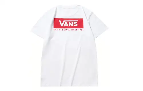 Vans T Shirts Unisex Crew Neck Moderate Straight Fit