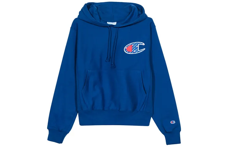 Champion Sweatshirt US Version Unisex Royal Blue