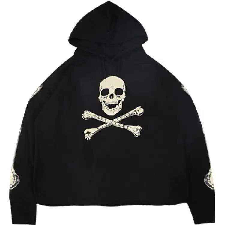 VLONE Skull Series Sweatshirt Unisex Black