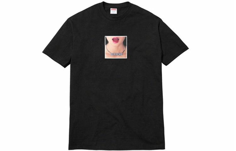 Футболка Supreme SS18 Necklace Tee (черная)