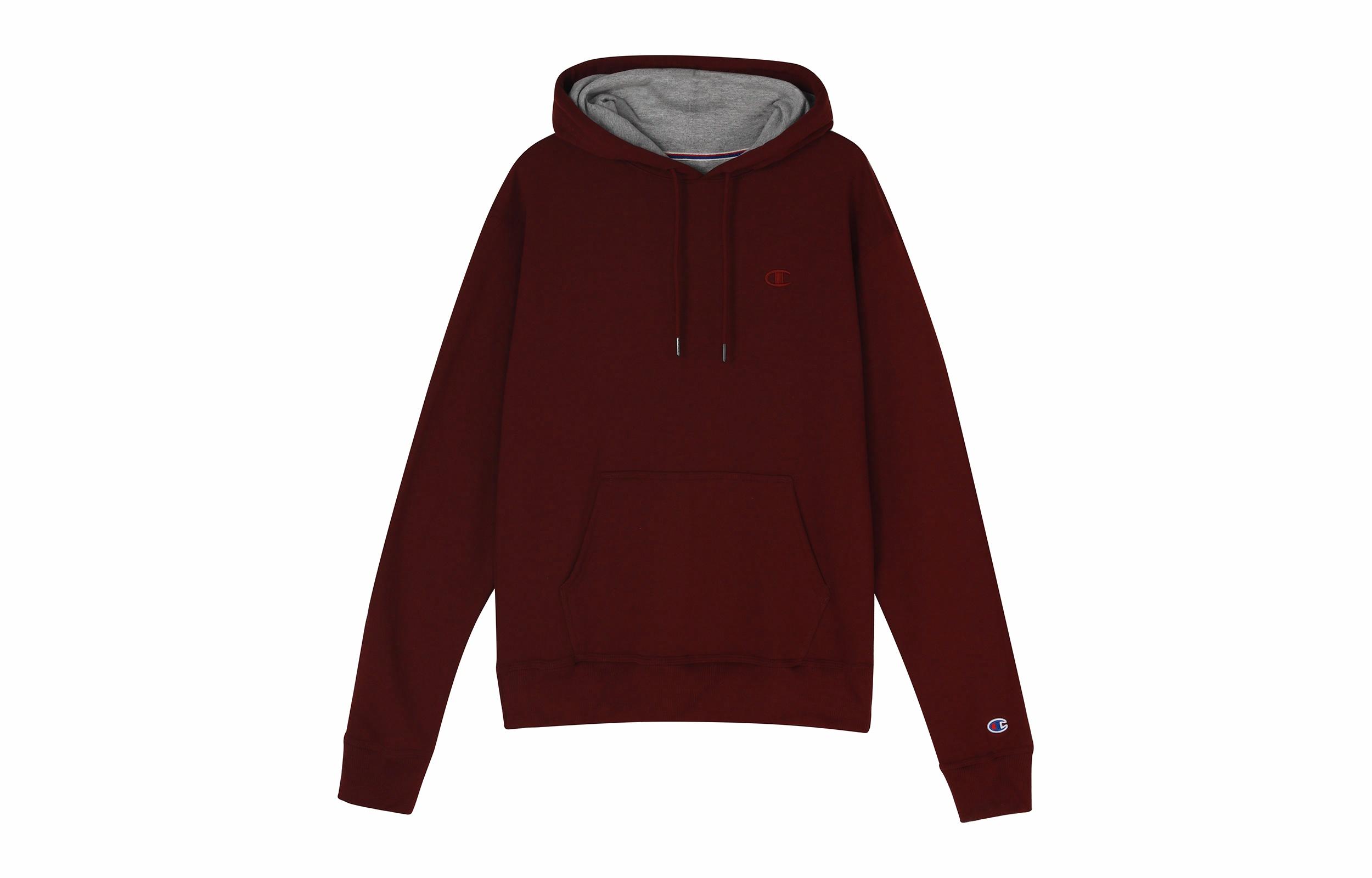 Худи Champion Однотонное (черное)