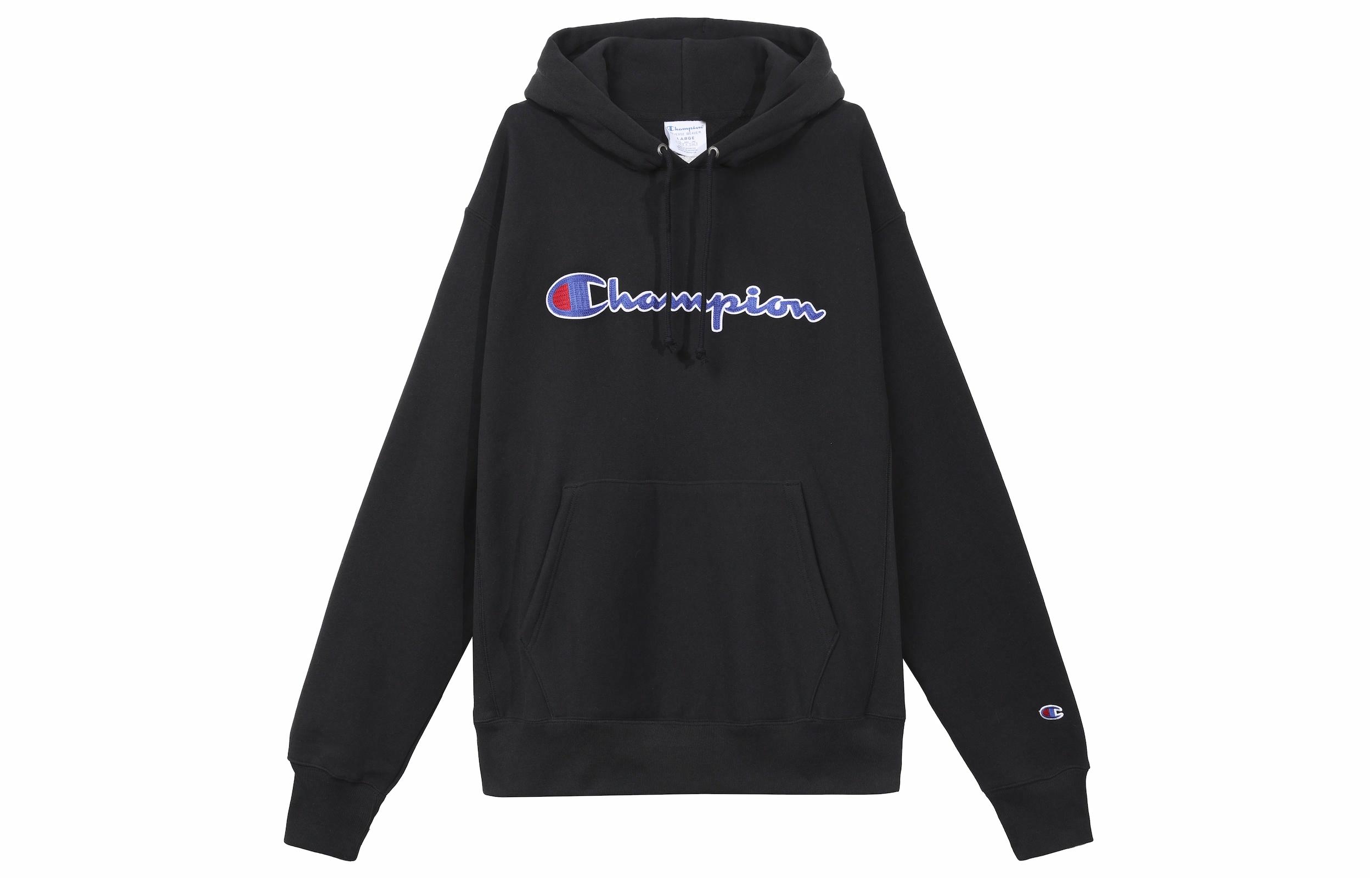 Худи Champion с капюшоном (серое)