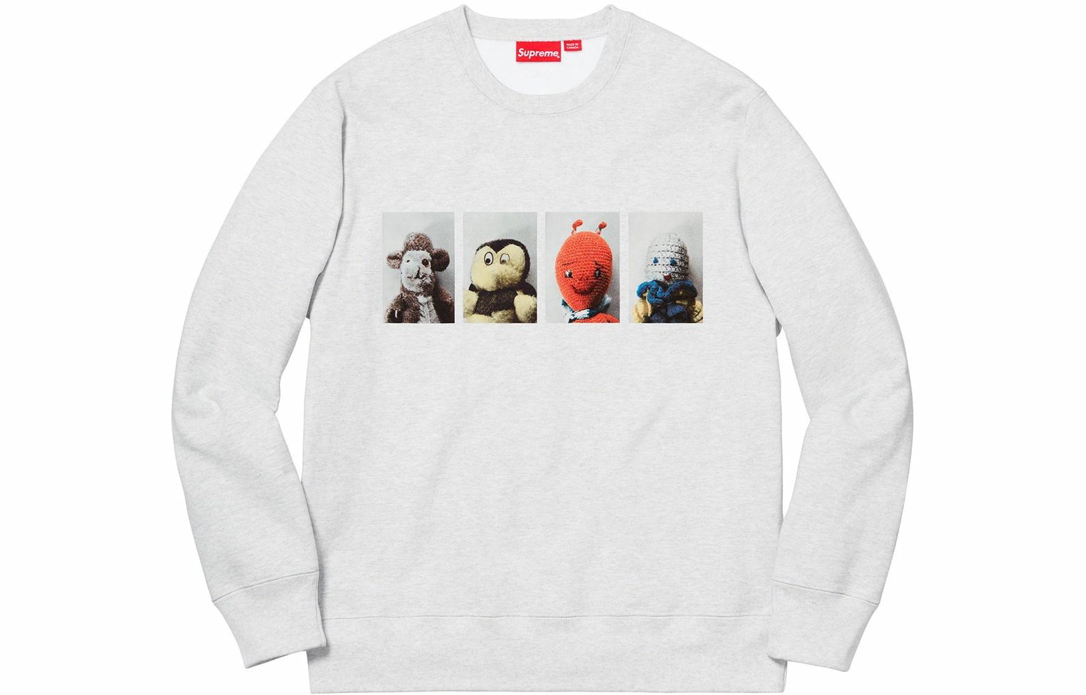 Худи Supreme (серое)