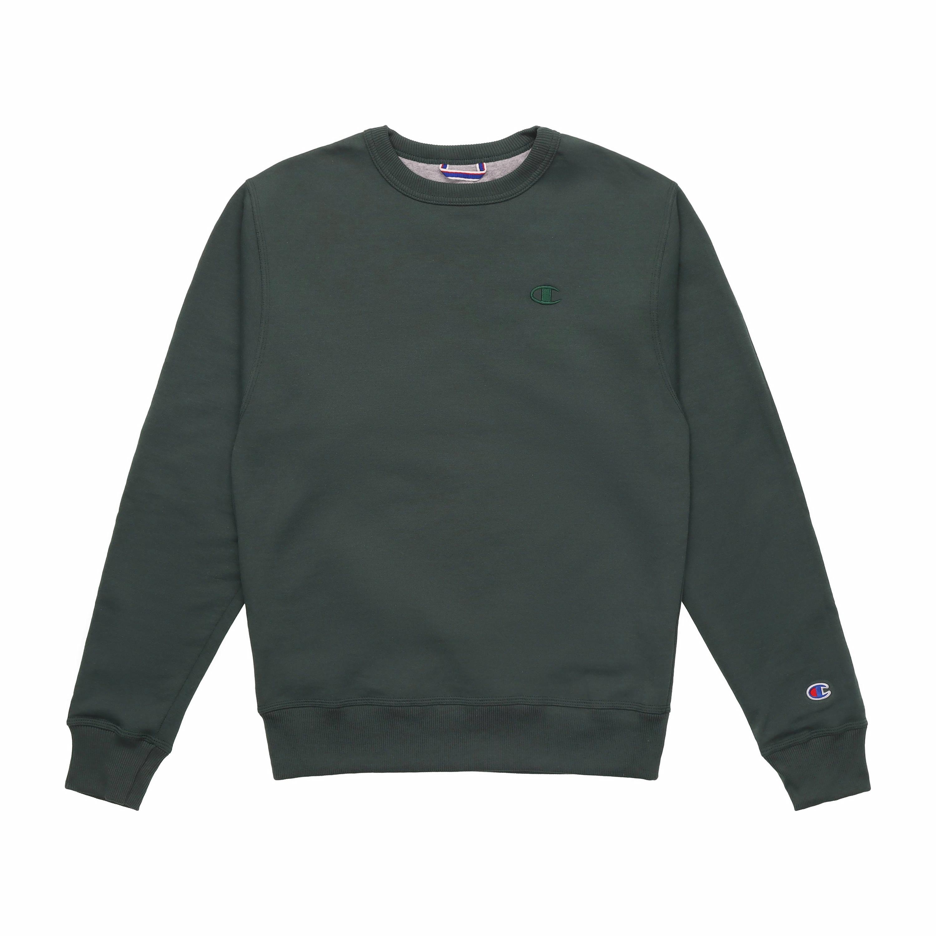 Худи Champion Fleece (темно-зеленая)