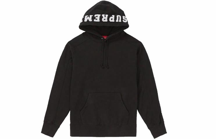 Худи Supreme FW18 Paneled Hooded Sweatshirt (черное)