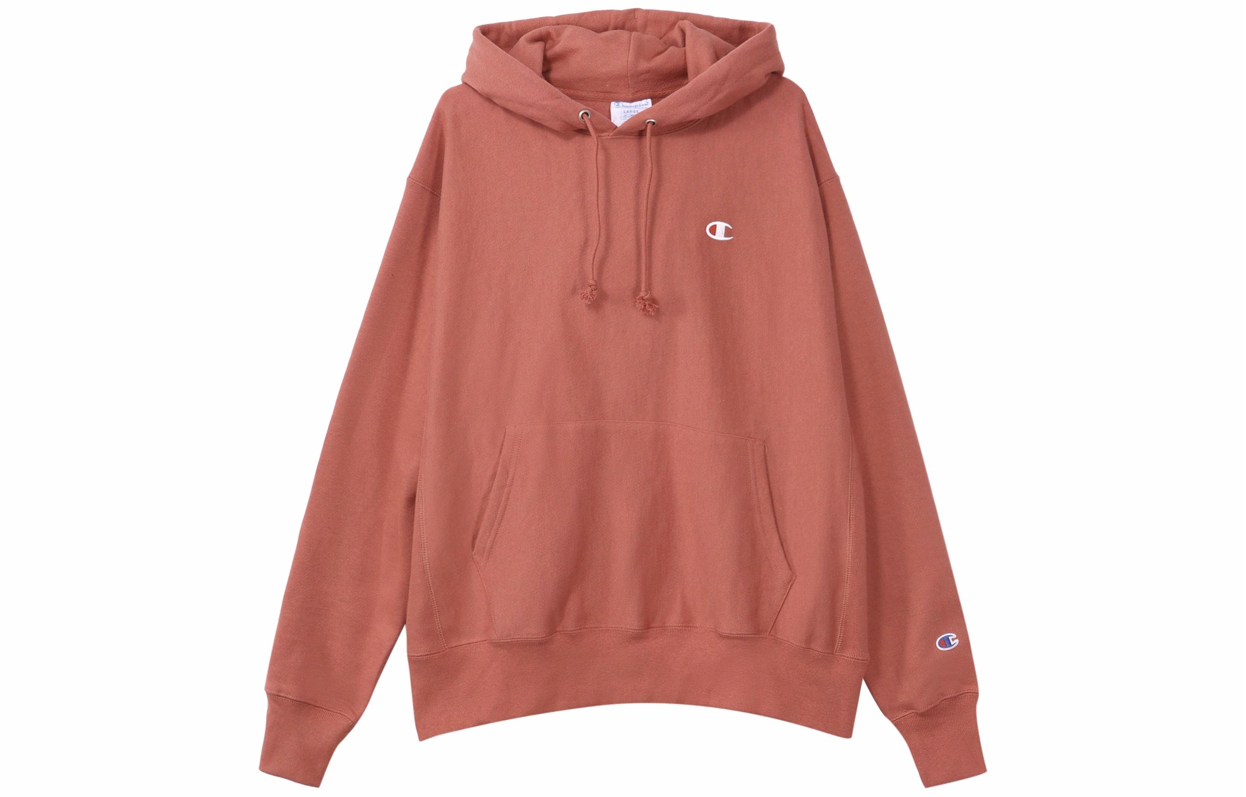 Худи Champion Reverse Weave (розово-бежевое)