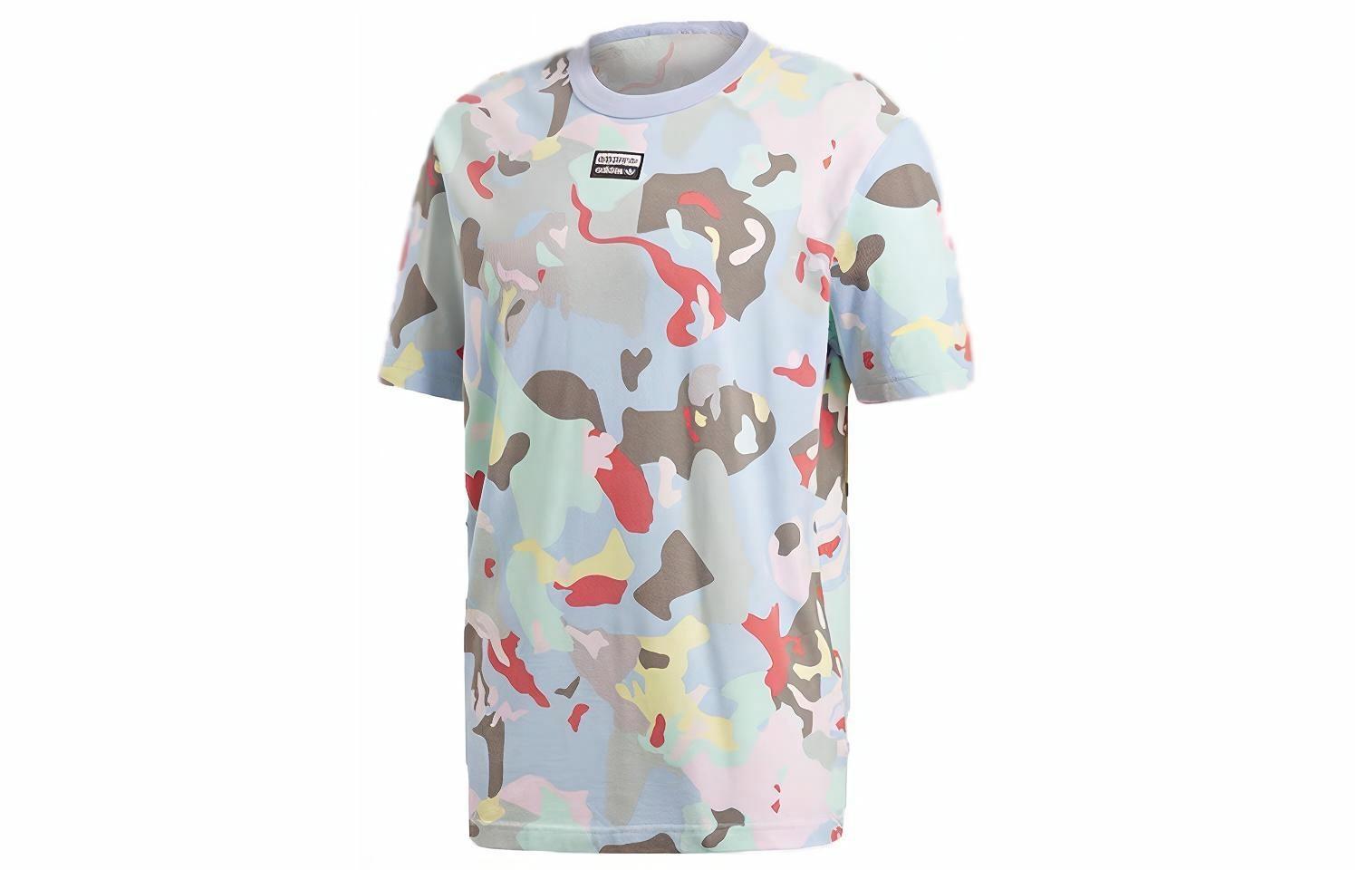 Мужская футболка adidas originals Fs Grp Aop Fs Grp Aop LogoT (белая) — фото 1