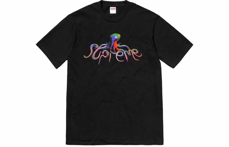 Футболка Supreme SS18 Octopus (белая) — фото 1