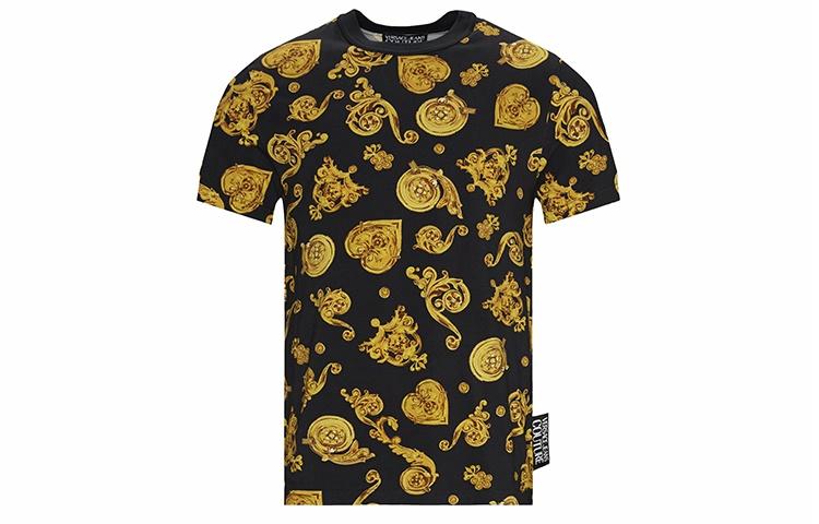 Мужская футболка Versace JEANS COUTURE SS20 T (черная)